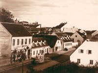 Ilica 1889. godine između Britanskog trga i Primorske ulice